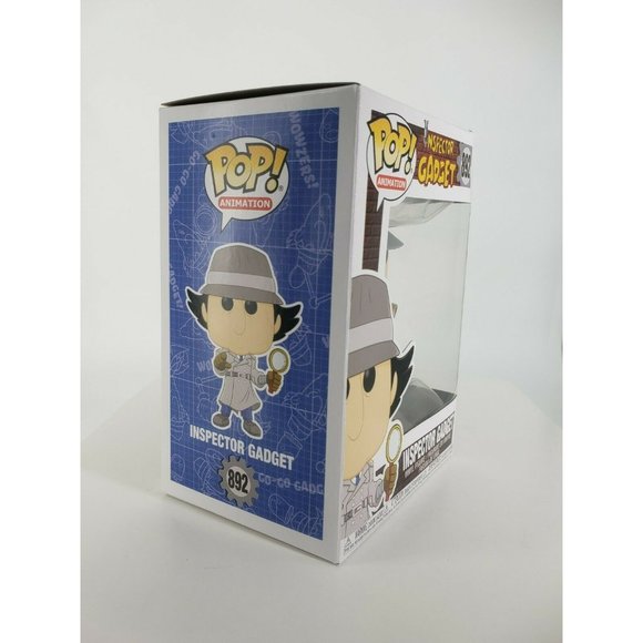 Funko 892 INSPECTOR GADGET with Magnifying Glass Animation Pop NEW Unopened - Picture 3 of 11